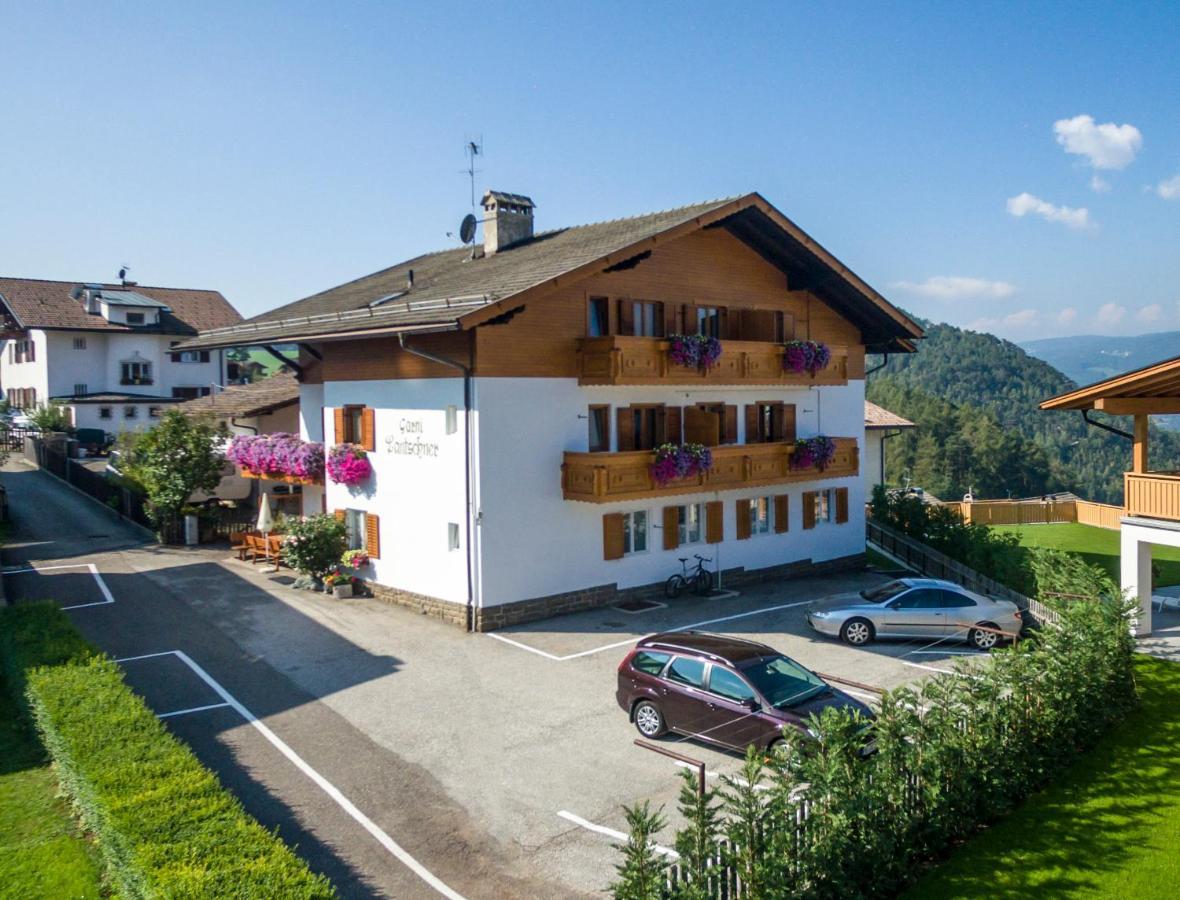 B&B Garni Lantschner Castelrotto Bagian luar foto
